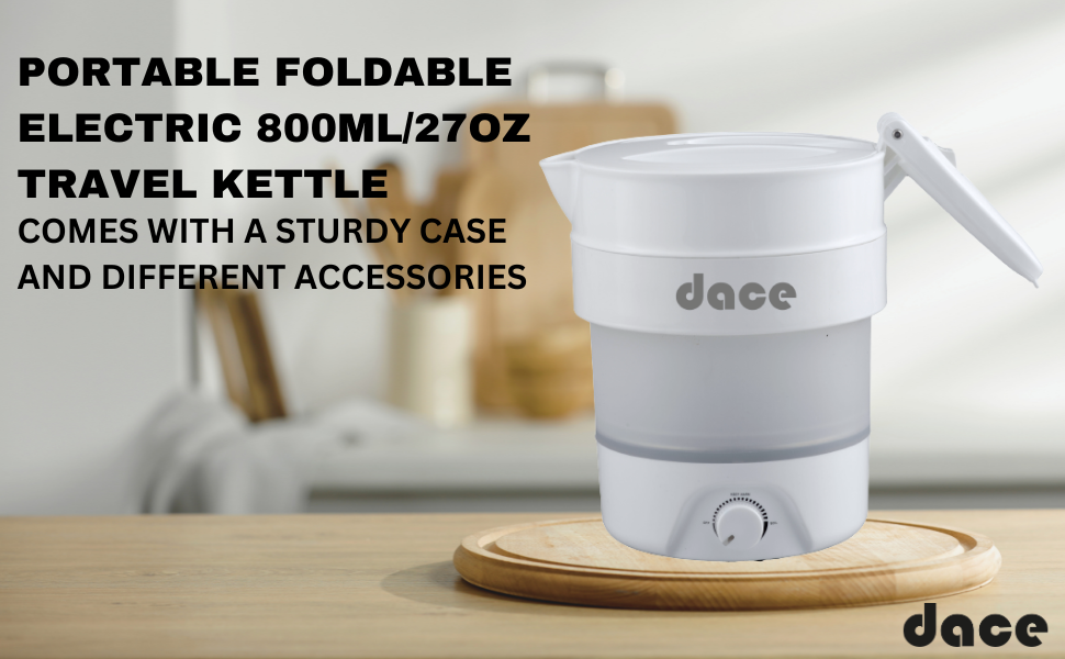 Foldable electric kettle 800ml