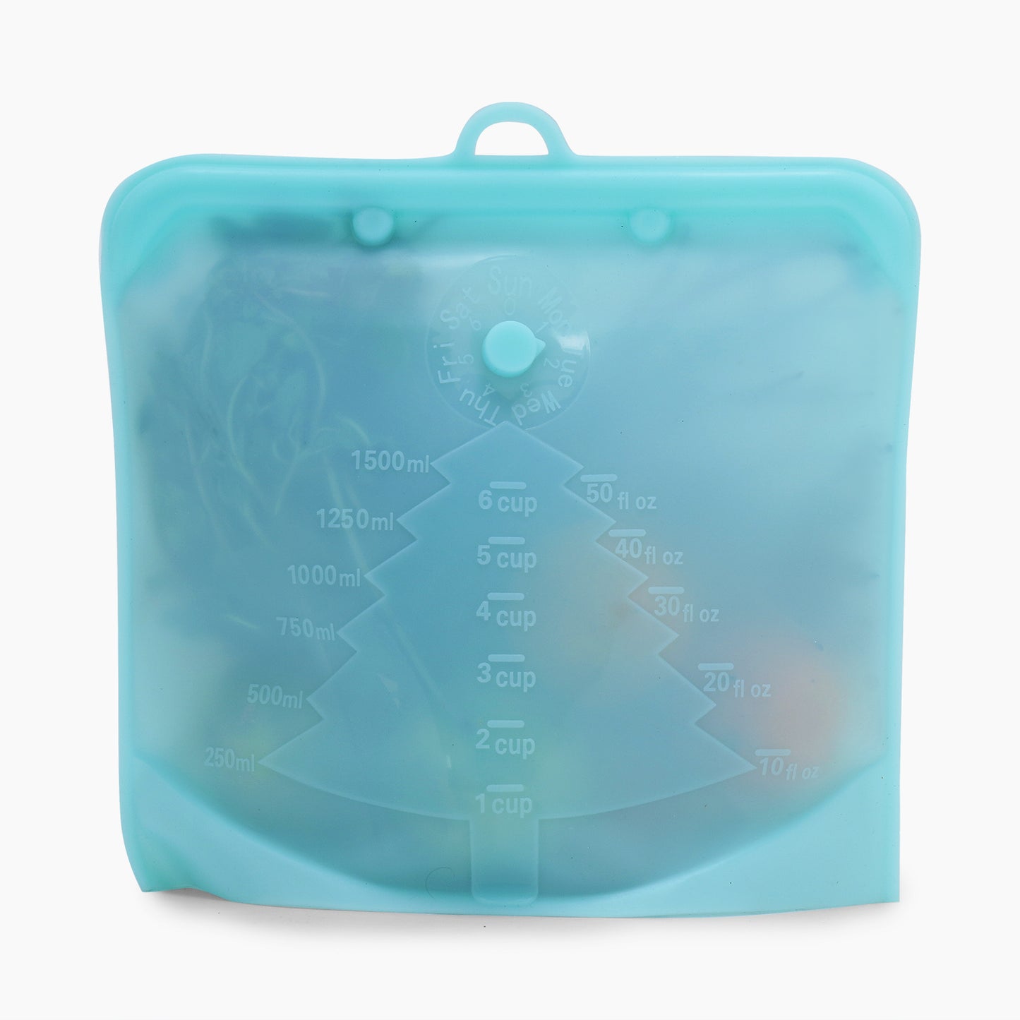 6 Reusable Silicone Storage Bag 3 sizes, 2 Small + 2 Medium + 2 Large