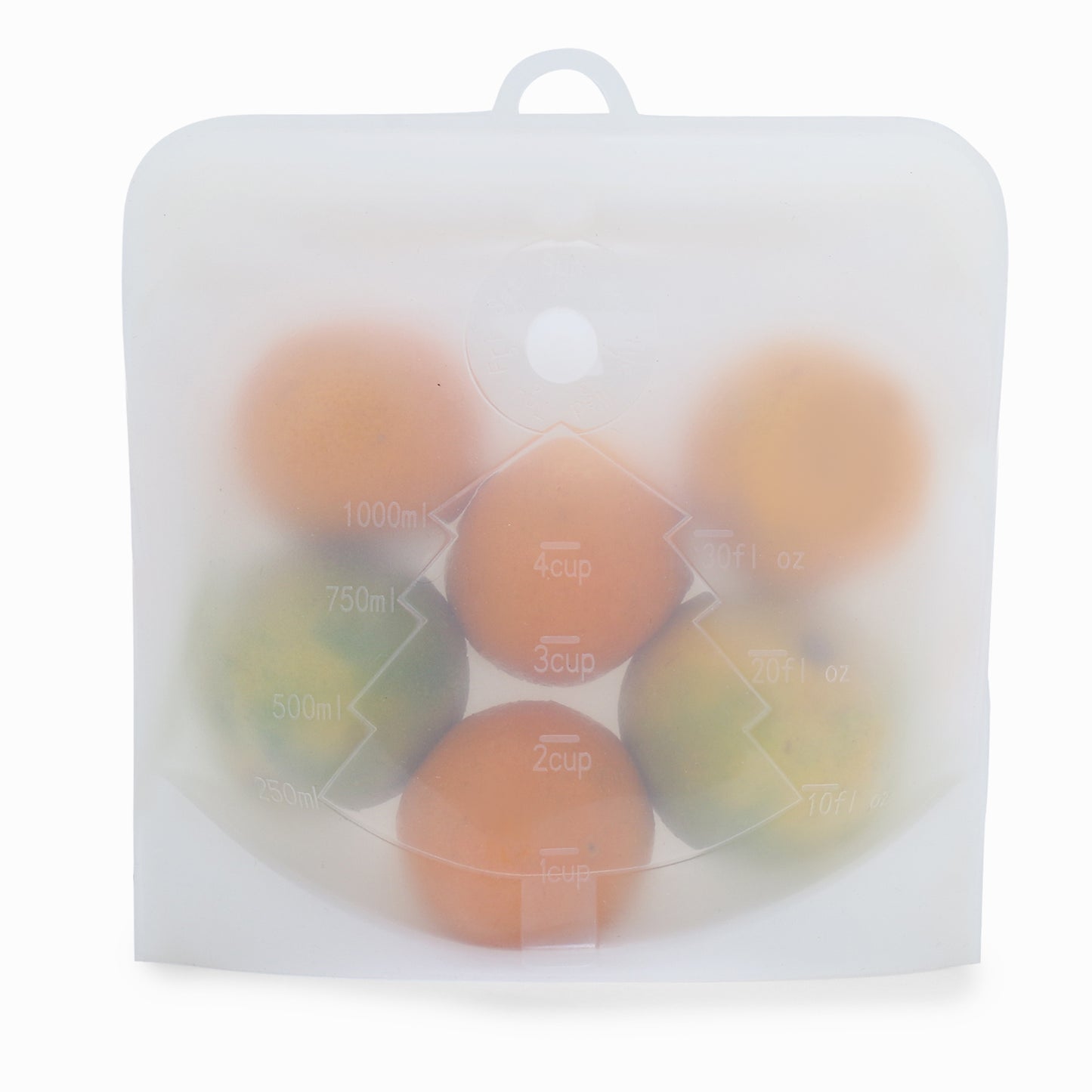 6 Reusable Silicone Storage Bag 3 sizes, 2 Small + 2 Medium + 2 Large
