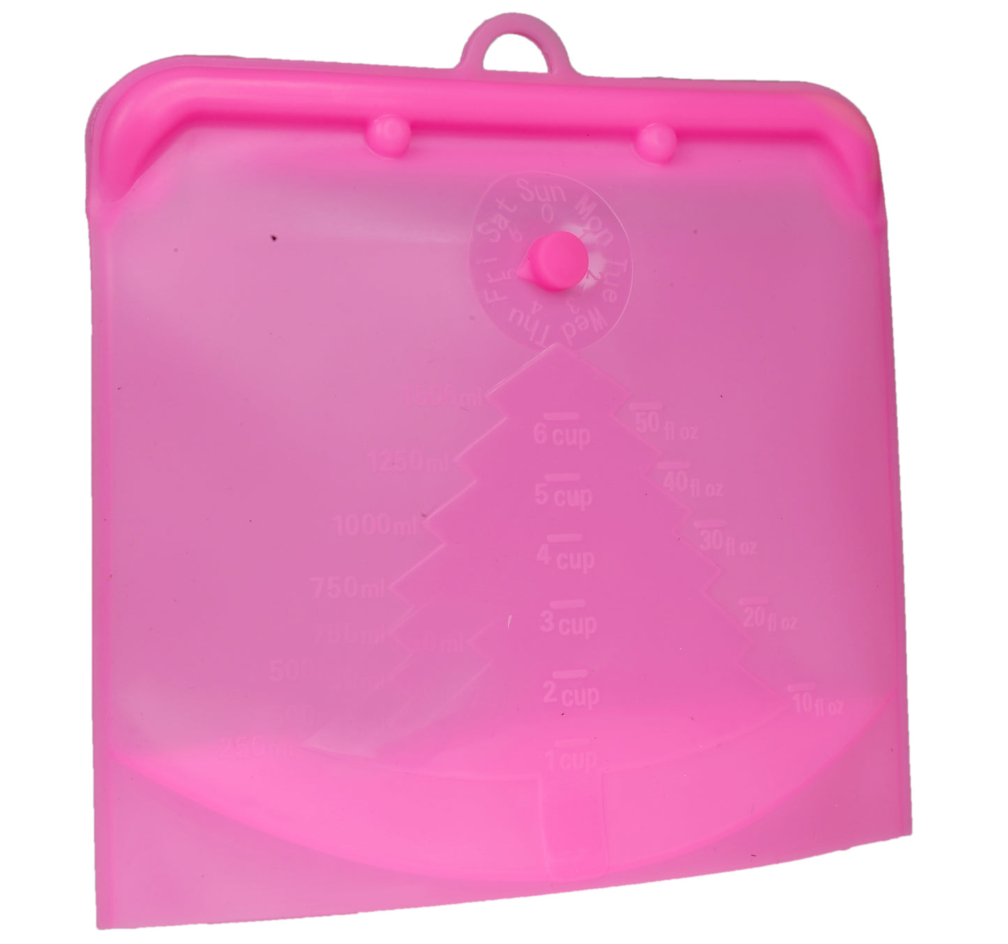 6 Reusable Silicone Storage Bag