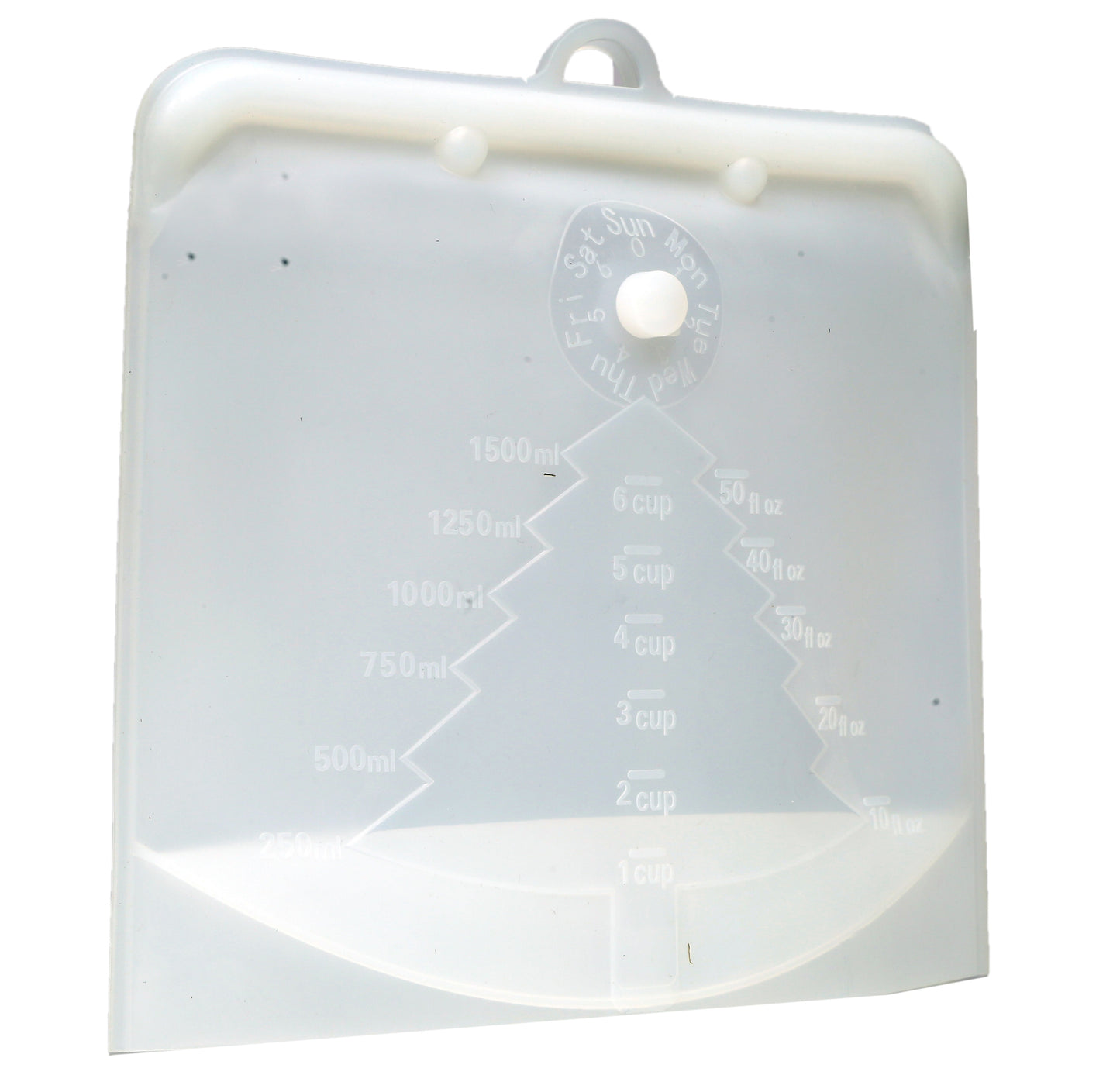 6 Reusable Silicone Storage Bag