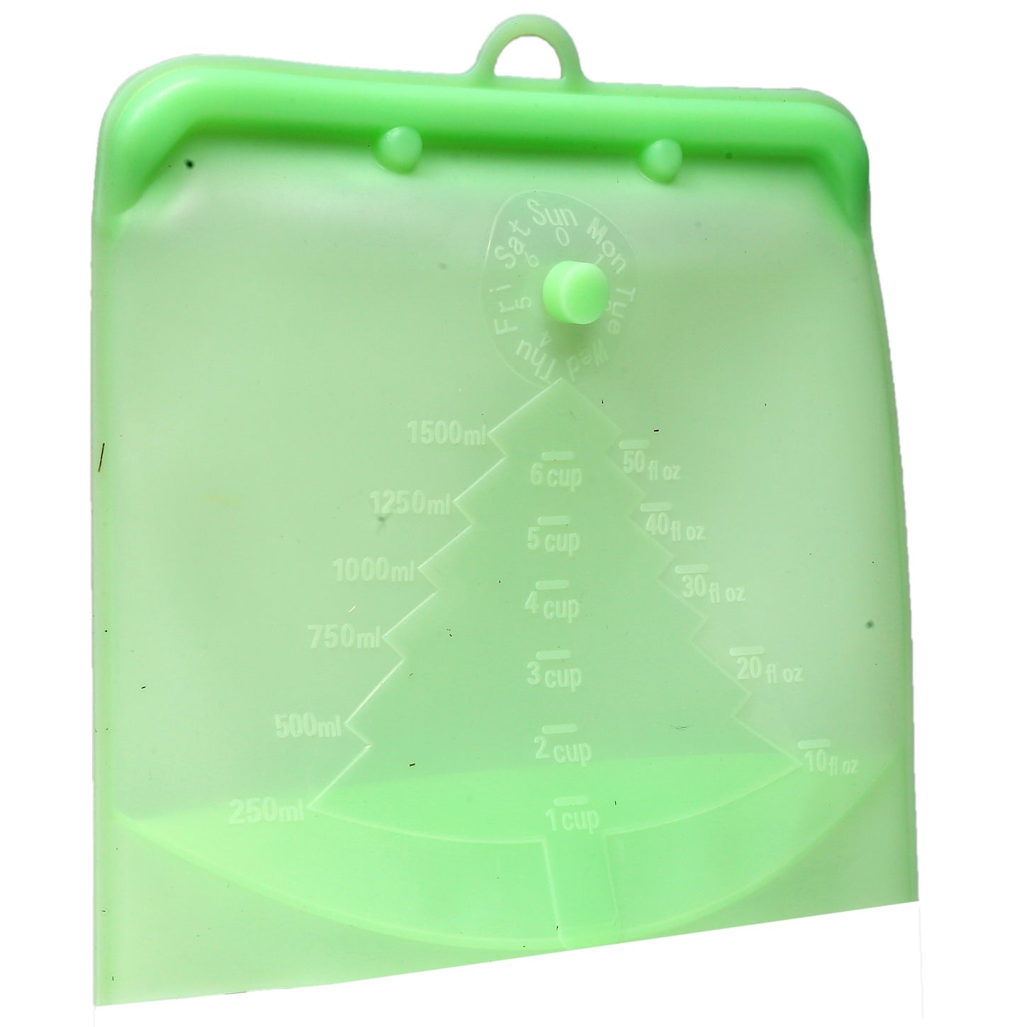 6 Reusable Silicone Storage Bag 3 sizes, 2 Small + 2 Medium + 2 Large