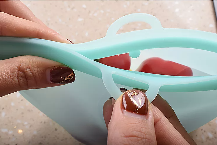 3 Reusable Silicone Small Bags